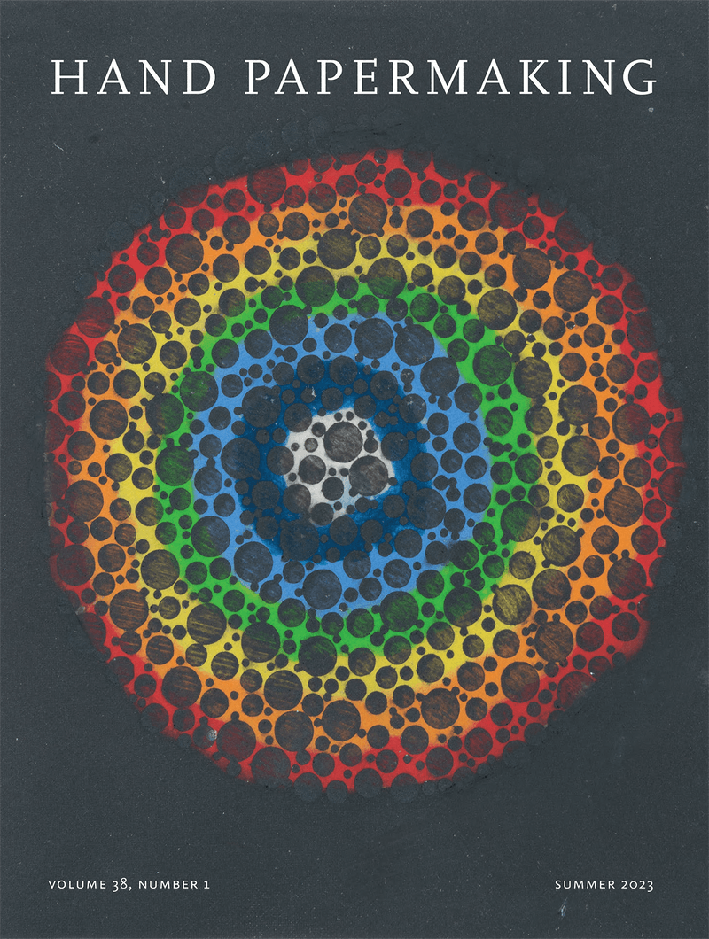 HAND PAPERMAKING, Inc. magazine newsletter portfolios